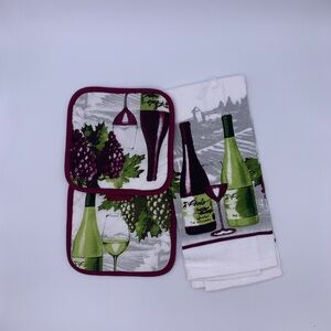 Kitchen Towel and Potholders